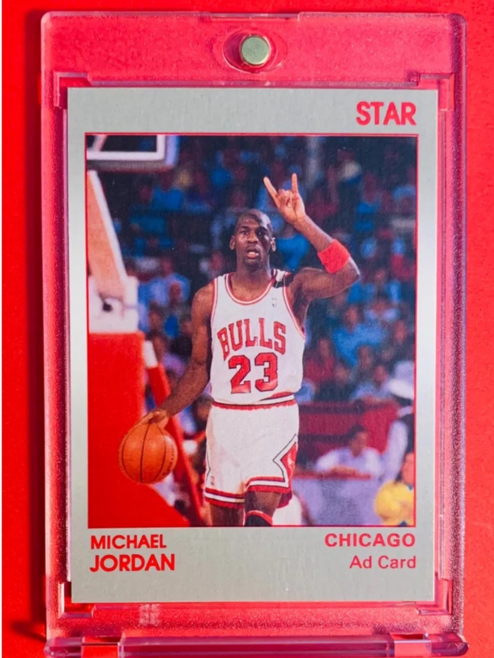 *AUTHENTIC* 1990 STAR Michael Jordan - RARE!! SPShort Print